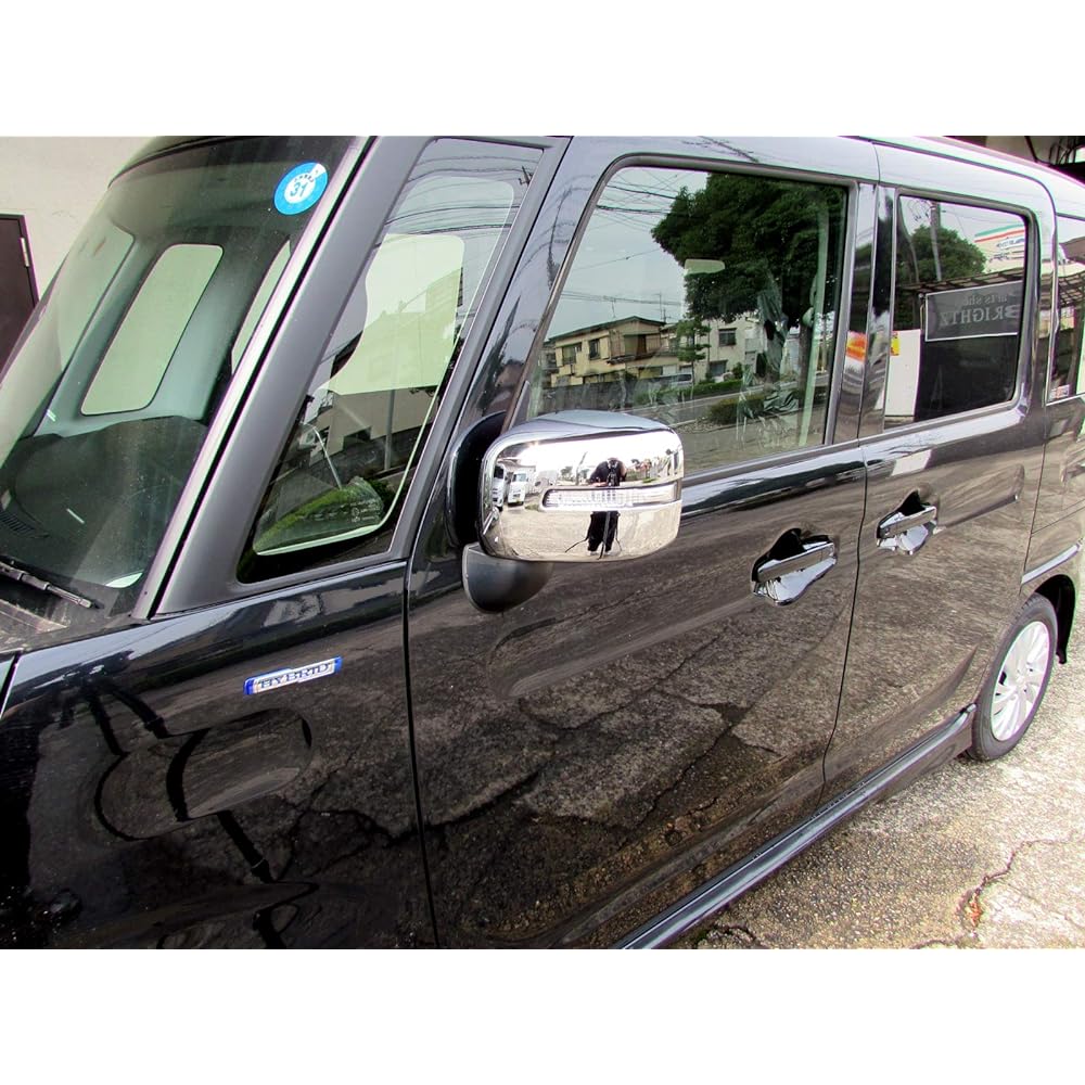 BRIGHTZ Spacia Gear MK53S Plated Door Mirror Cover B Type [MIR-SID-152] MK53 K53 53 Spacia Gear 32505