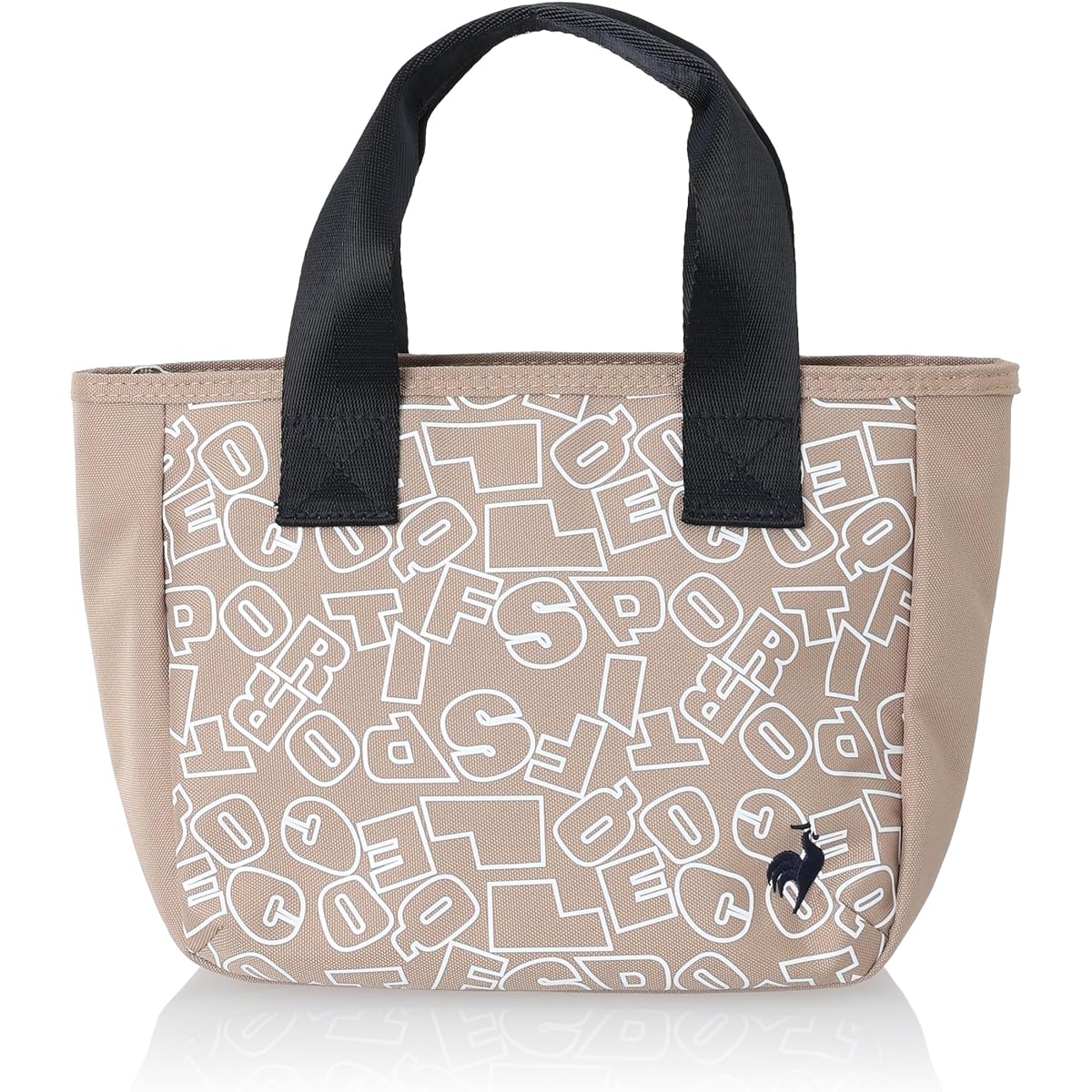 [Le Coq Sportif] Cart Bag Round Tote with Logo Colorful Golf QQCWJA47