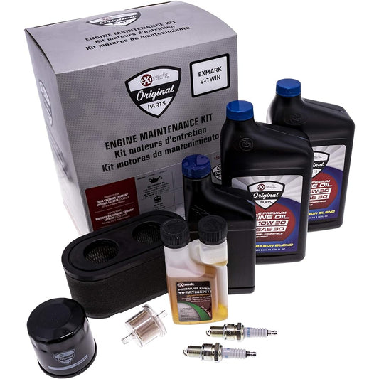Exmark 126-9287 V-TWIN engine maintenance oil air air fuel filter kit
