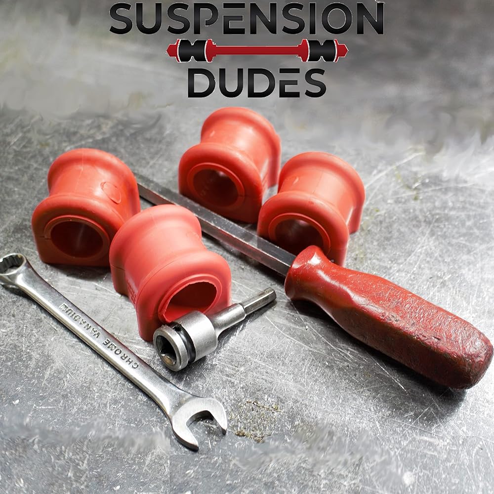 SUSPENSION DUDES 4 Piece Front Swaver Link+Bushing Dodge 1500 2500 3500 4X4 HD 30mm Bar