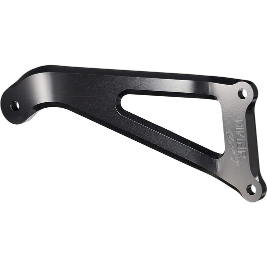 Overracing YZF-R25/MT-25 36-35-01B Aluminum Billet Scarf Stay, Black