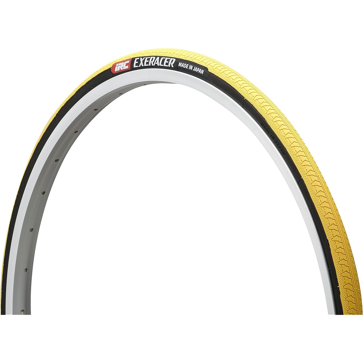 IRC TIRE Tire Sports Wheelchair Tire EXERACER WO 25-540 (Compatible Rim Size: WO 24 × 1 3/8) Yellow