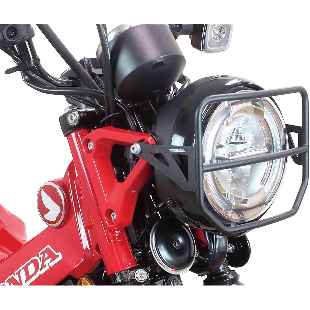 SP Takekawa 09-09-0078 Headlight Guard, Black, CT125/Monkey 125/Dax 125