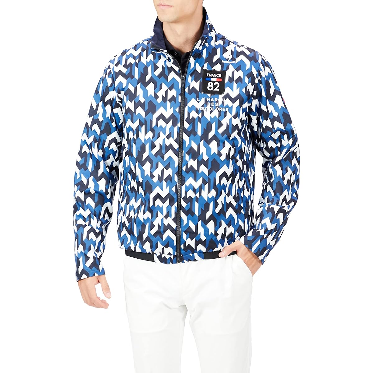 [Le Coq Sportif Golf] [22 Autumn/Winter Model] Golf Blouson, Active Heat Retention, Water Repellent, Windproof, Stretch, Detachable, Inner Vest Included, Transform, Filling, Men's