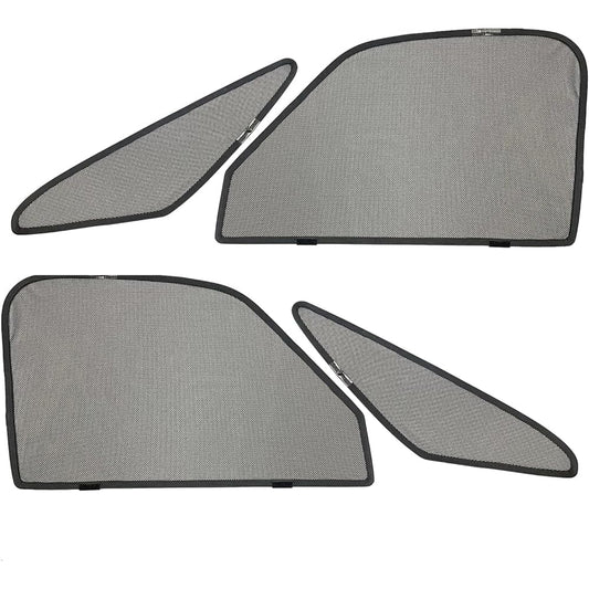 CGP Exclusive Design Mesh Sunshade Front Door Full Size Left and Right Small Window Included 4P Driver Seat Passenger Seat Alphard 40 Series Mesh Curtain Car Shade Sunshade/Blackout Left and Right Set Nap CGP-T138-SET4
