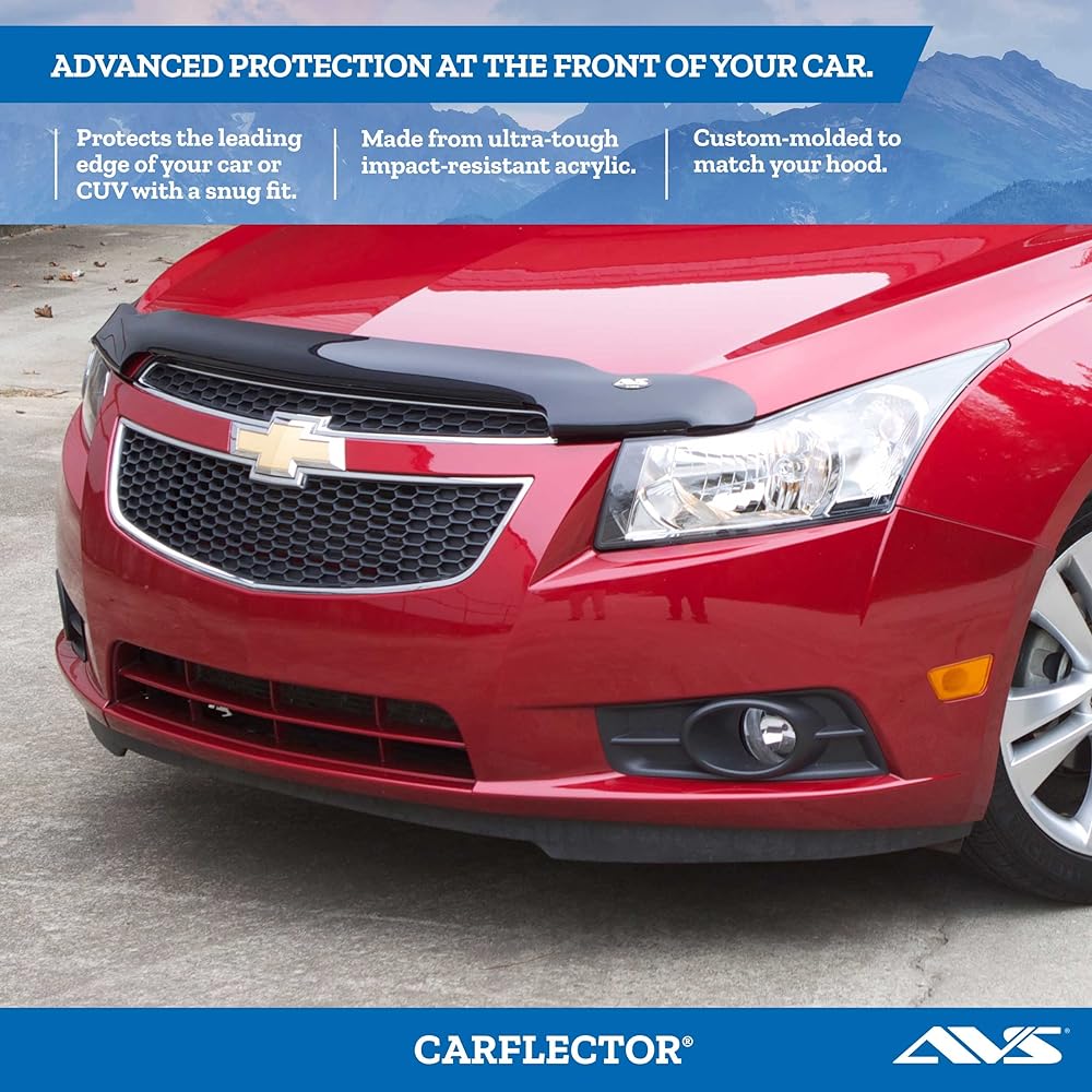 20529 Carflector Dark Smoke Hood Shield for 2015-2018 Ford Edge