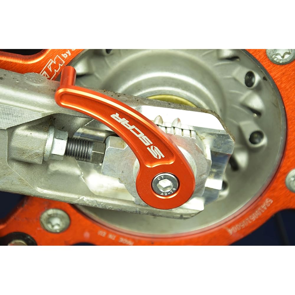 SCAR Rear Axle Pulu KTM, Husqvarna, Beta, Gas Gas -Orange