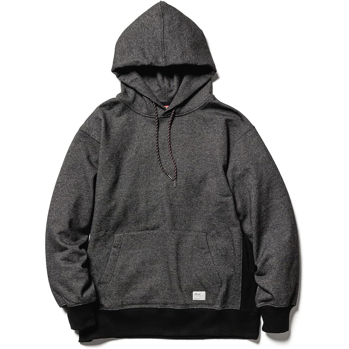 [Nanga] Sweat Hoodie Men's ECO HYBRID SWEAT HOODIE Eco Hybrid Sweat Hoodie N1R8 BLK BLK L