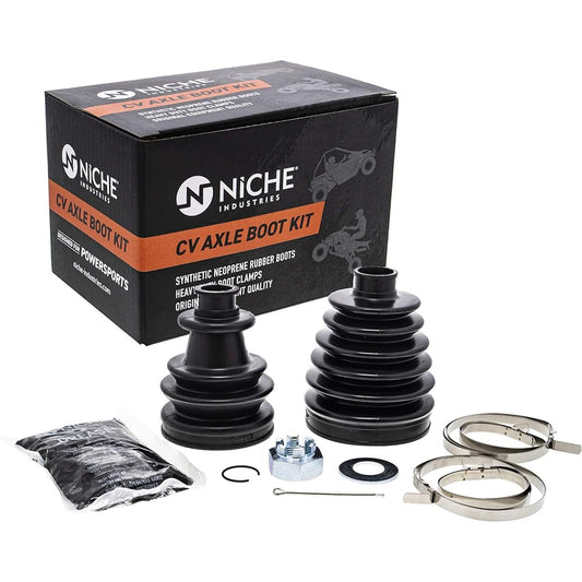 Niche Front CV Axle Boots Kit Polaris 3235776 RZR XP 1000 4 for RANGER CREW UTV