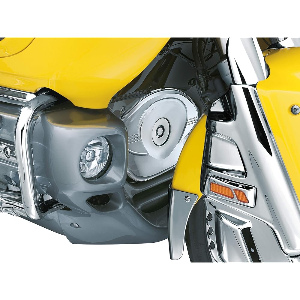 KURYAKYN 3909 Motorcycle Acent Accessories Timing Chain Cover Set 2001-17 Honda Gold Wing GL1800 F6B VALKYRIE Out-bai Chrome