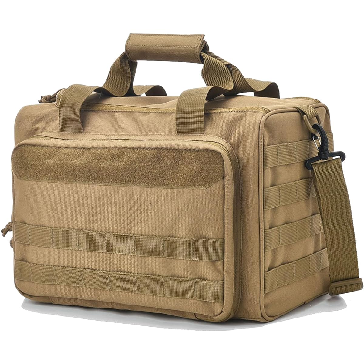 [Thinking from a camper's perspective] Storage bag, gear case, camping, partition plate, large capacity, 30L, lantern, peg, plate, shoulder bag, shock absorption, water resistant, outdoor survival game DIY (Sand)