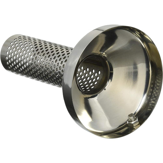 fortune JDM Stainless Steel Punching Inner Silencer, Size 100 Pie JIS-P100