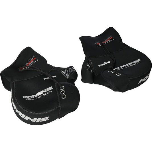 KOMINE Motorcycle Neoprene Handle Warmer/Handle Cover Long Black Free AK-049 422