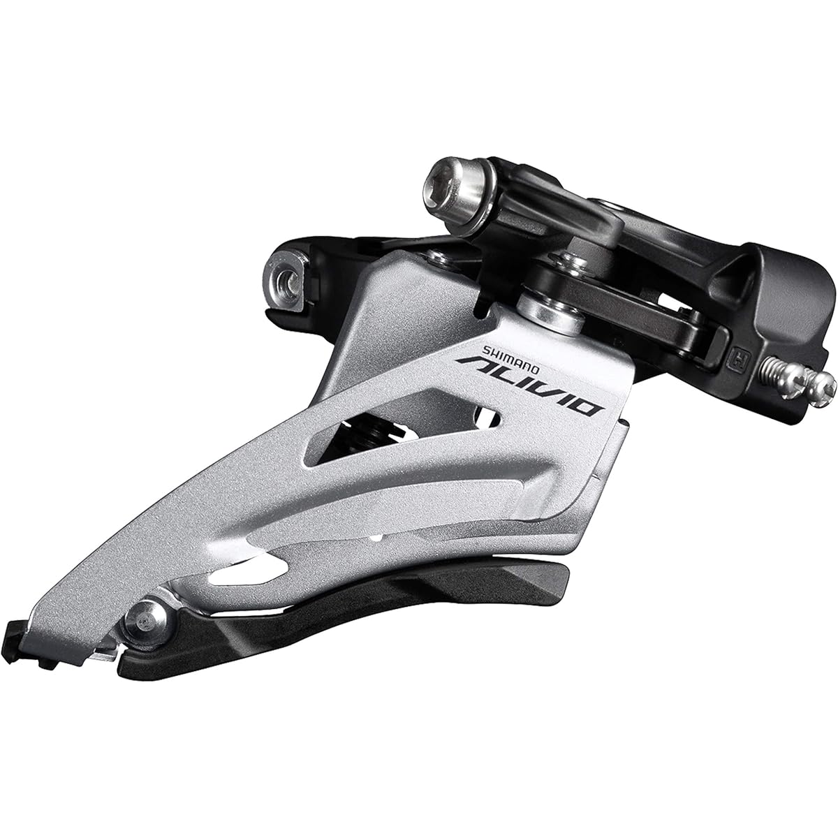 SHIMANO Front Derailleur FD-M3120-M-B 2X9s Side Swing Clamp Band 34.9mm (28.6&31.8mm adapter included) 64-69 Compatible Top Gear: 36T Compatible OLD: 148mm EFDM3120MBX4 ALIVIO