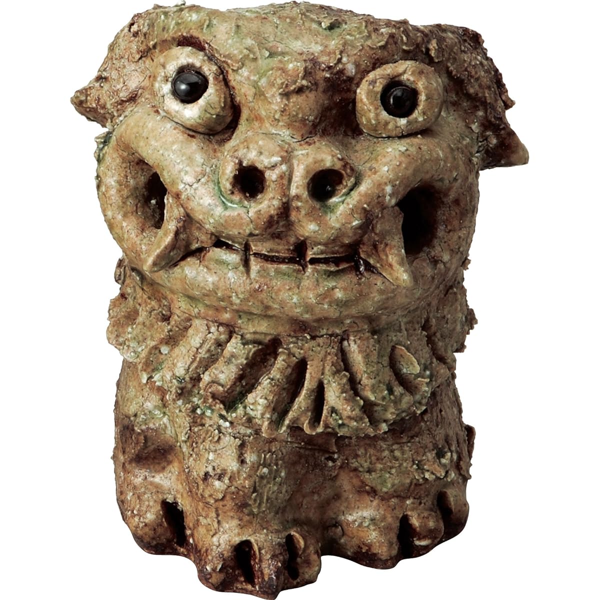 Shigaraki Ware Figurine Shisa (Un) Width 11.8 x Depth 12 x Height 15 cm 563-08