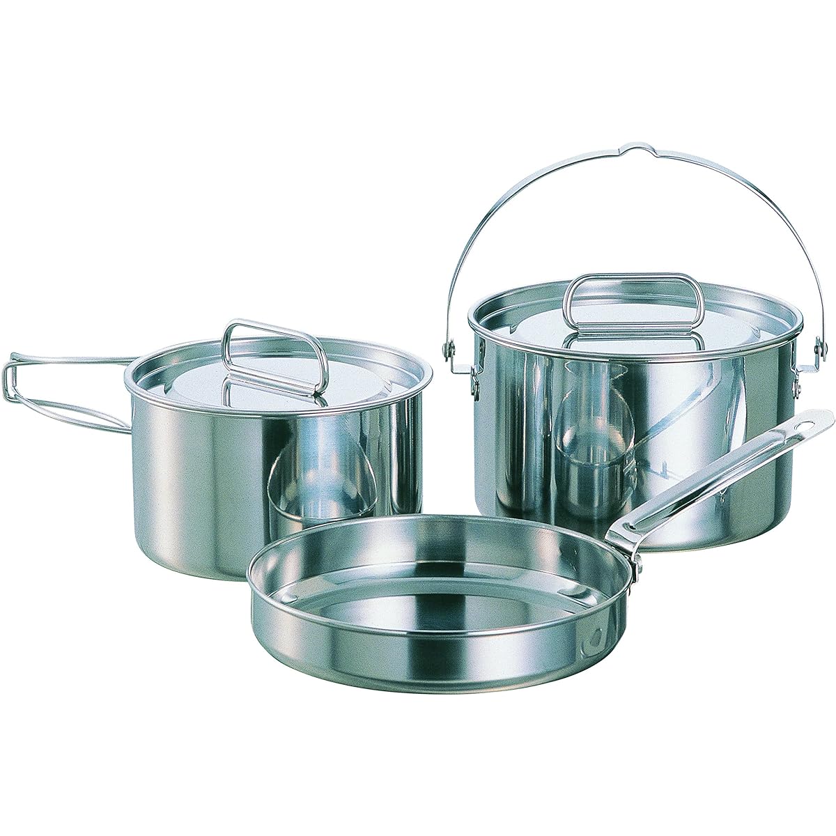 CAPTAIN STAG Cooker Set Stainless Steel Cooker