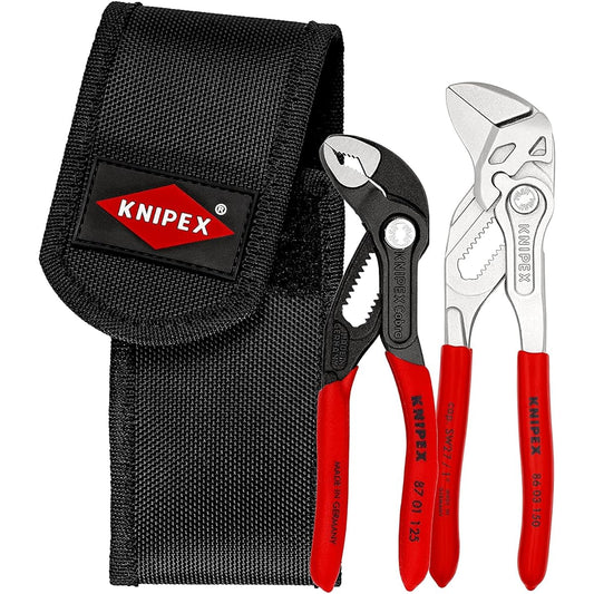 KNIPEX KNIPEX 002072V01 Mini Cobra + Plier Wrench Set