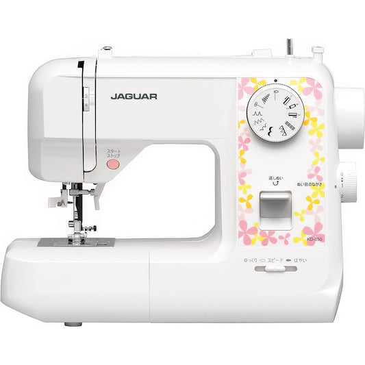 JAGUAR Electronic Sewing Machine [Compact body that is easy to carry] KD-850