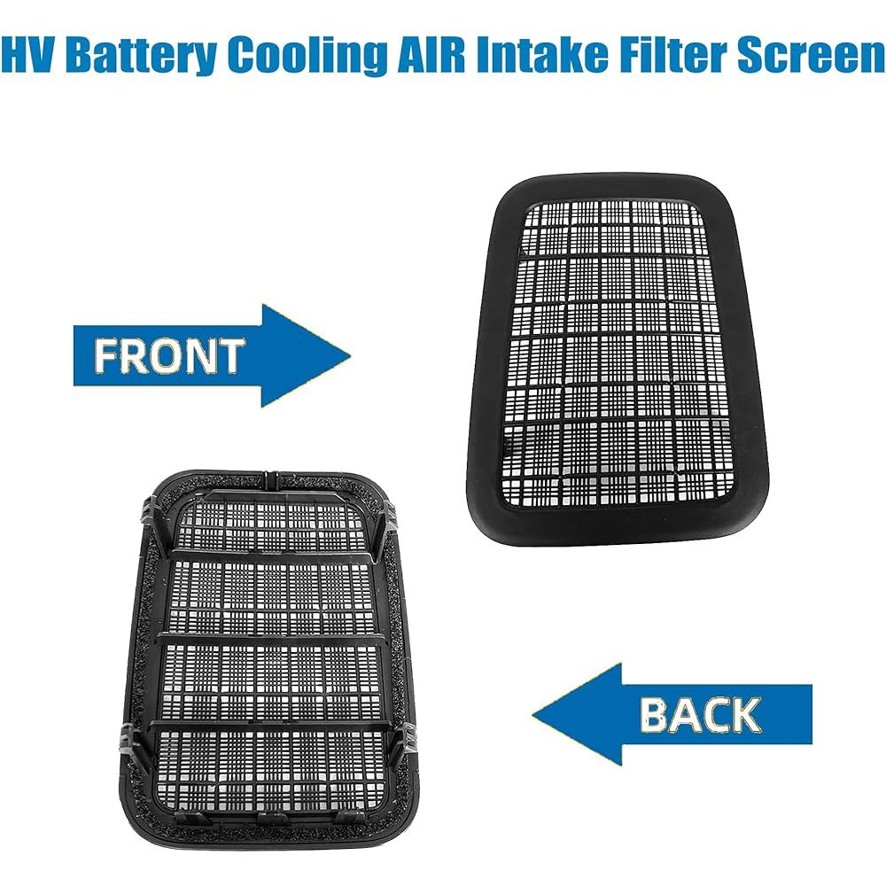 H-JUN HV Battery Cooling Air Intake Filter Screens Toyota Prius 2010-06/2015 G92DH-47010