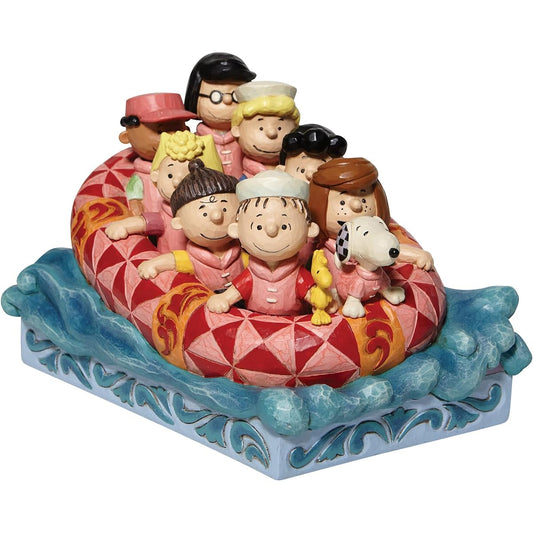 enesco Jim Shore Peanuts Gang Rafting 6007934