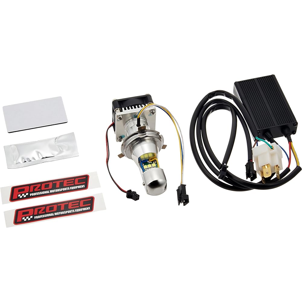 PROTEC LED headlight bulb (H4R-Hi/Lo 30w 6000K) 1990~ NSR250R etc. 65003