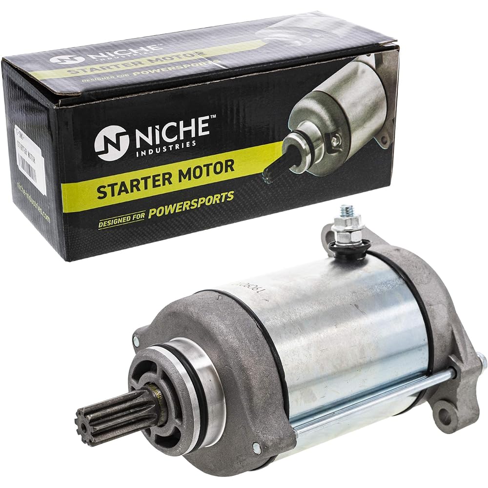 NICHE Starter Motor Assembly 31100-44D10 1998-2007 Arctic Cat 400 650 Prowler XT 650 Suzuki Quad Runner Vinson 500