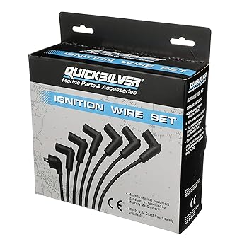 QuickSilver 816608Q68 Red Wire Spark Plug Wire Kit