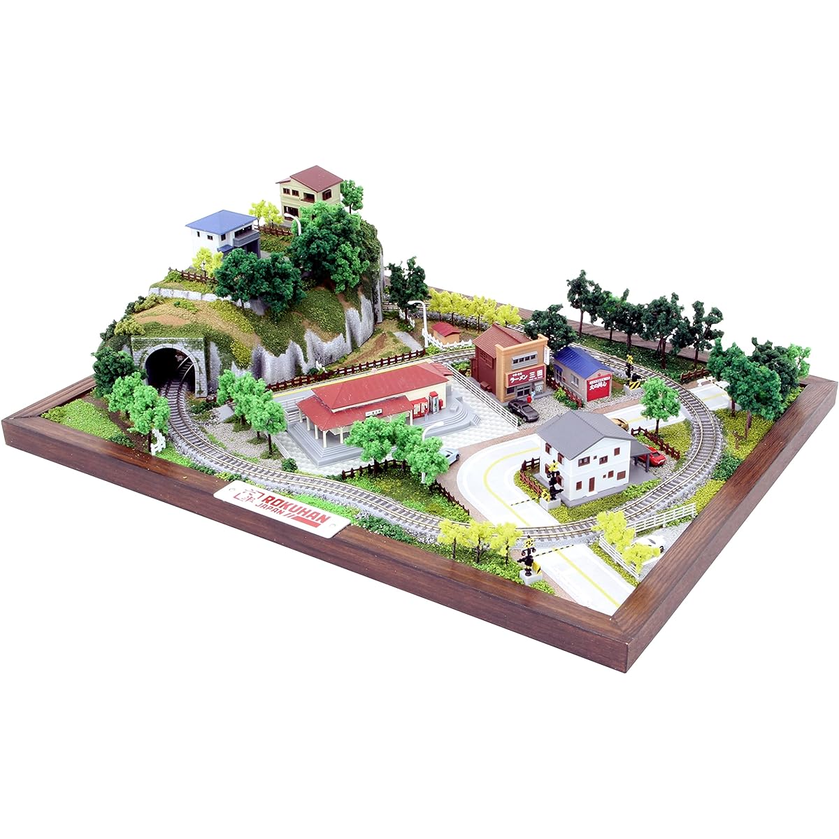 Rokuhan Z gauge wall-mounted diorama set S071-2 Railway model supplies