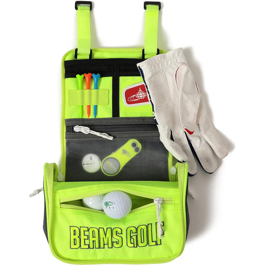 (BEAMS GOLF) BEAMS GOLF/Bag Caddy Bag Tricolor Organizer Men's YELLOW -
