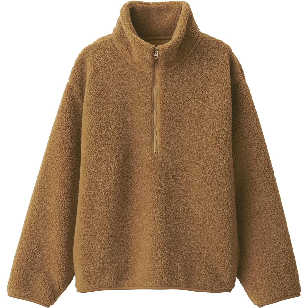 [MUJI] Pullover Boa Fleece Half Zip Pullover Women's BB2P1A3A