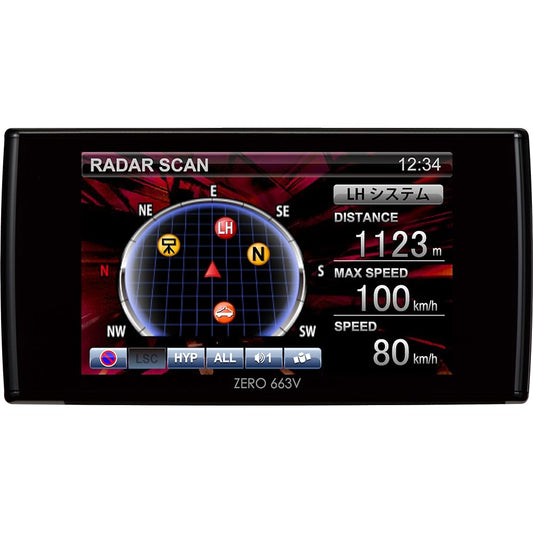 COMTEC Ultra-sensitive GPS antenna built-in radar detector ZERO 663V