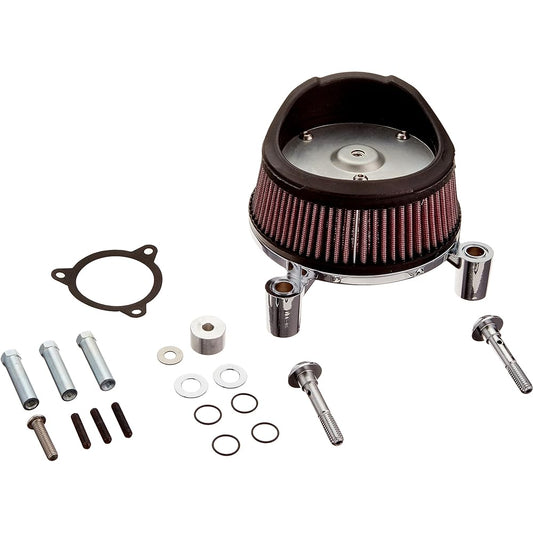 ARLEN NESS 18-441 Chrome Big Soccer Performance Air Filter Kit