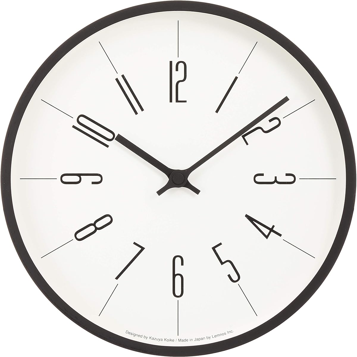 Lemnos Radio Clock Analog Clock Tower Clock Arabic KK13-16 A Lemnos φ254×d45mm