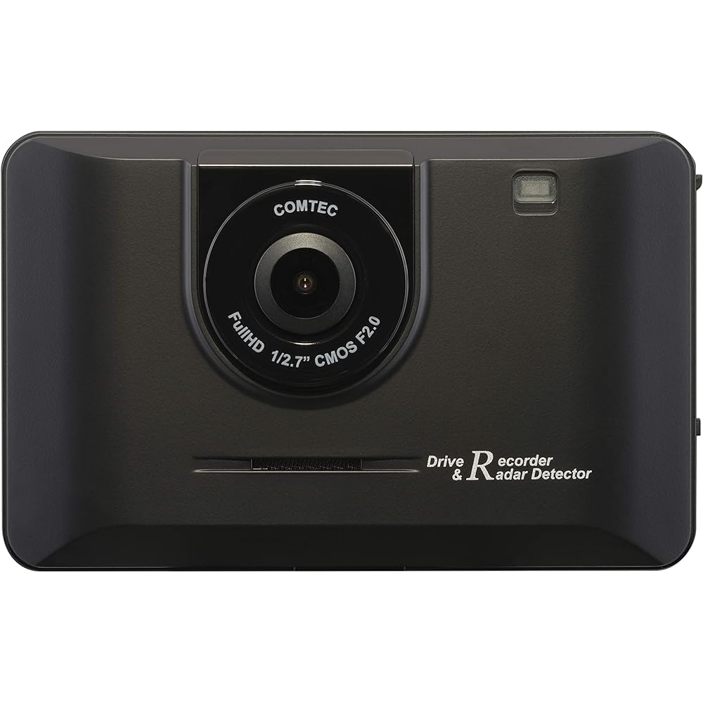 COMTEC Drive recorder + radar detector integrated CB-R02 2 million pixels Full HD Noise countermeasured Night image correction LED signal compatible Dedicated microSD (16GB) included G sensor GPS Free data updates COMTEC