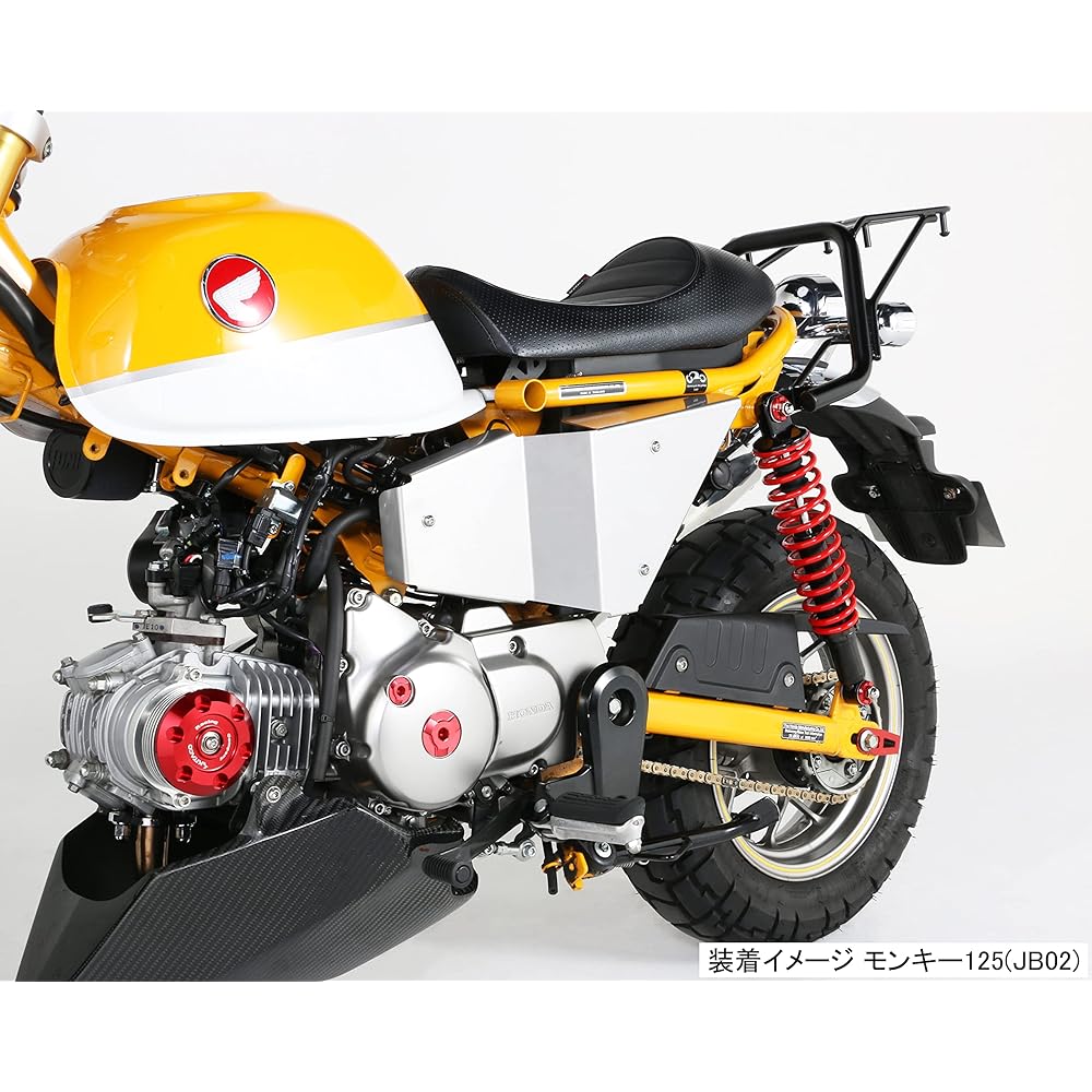 KITACO Left Side Cover (Stainless Steel) Monkey 125 (JB02) 615-1300100