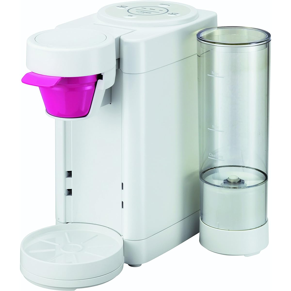 Tiger Coffee Maker 1 Cup 2WAY Drip Pod Regular Drip White ACV-A100-W Tiger