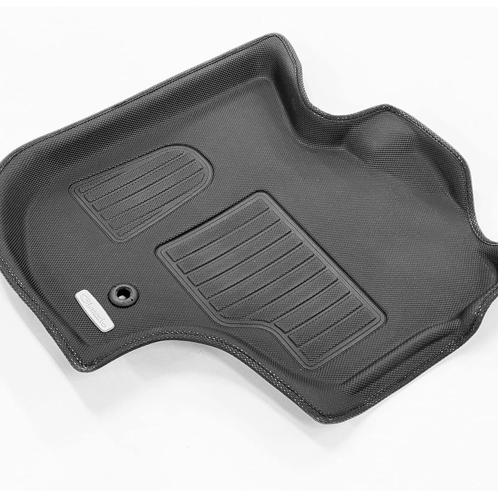 Clazzio Floor Mat 3D Type 1st Row Only Hijet Truck MT Car S500P/S510P H26/9~ NEW Rubber Type Black ED-4003 [5EEDA4003K]