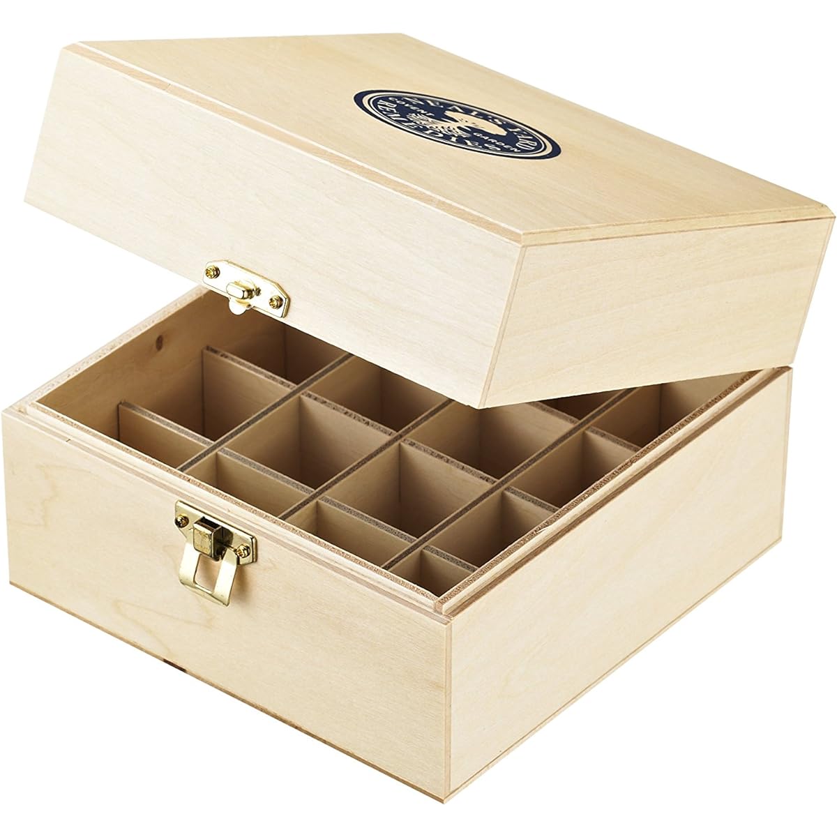 NEAL'S YARD REMEDIES Essential Oil Box (Storage Wooden Box Holds 16 Oils) 1 piece (x 1)