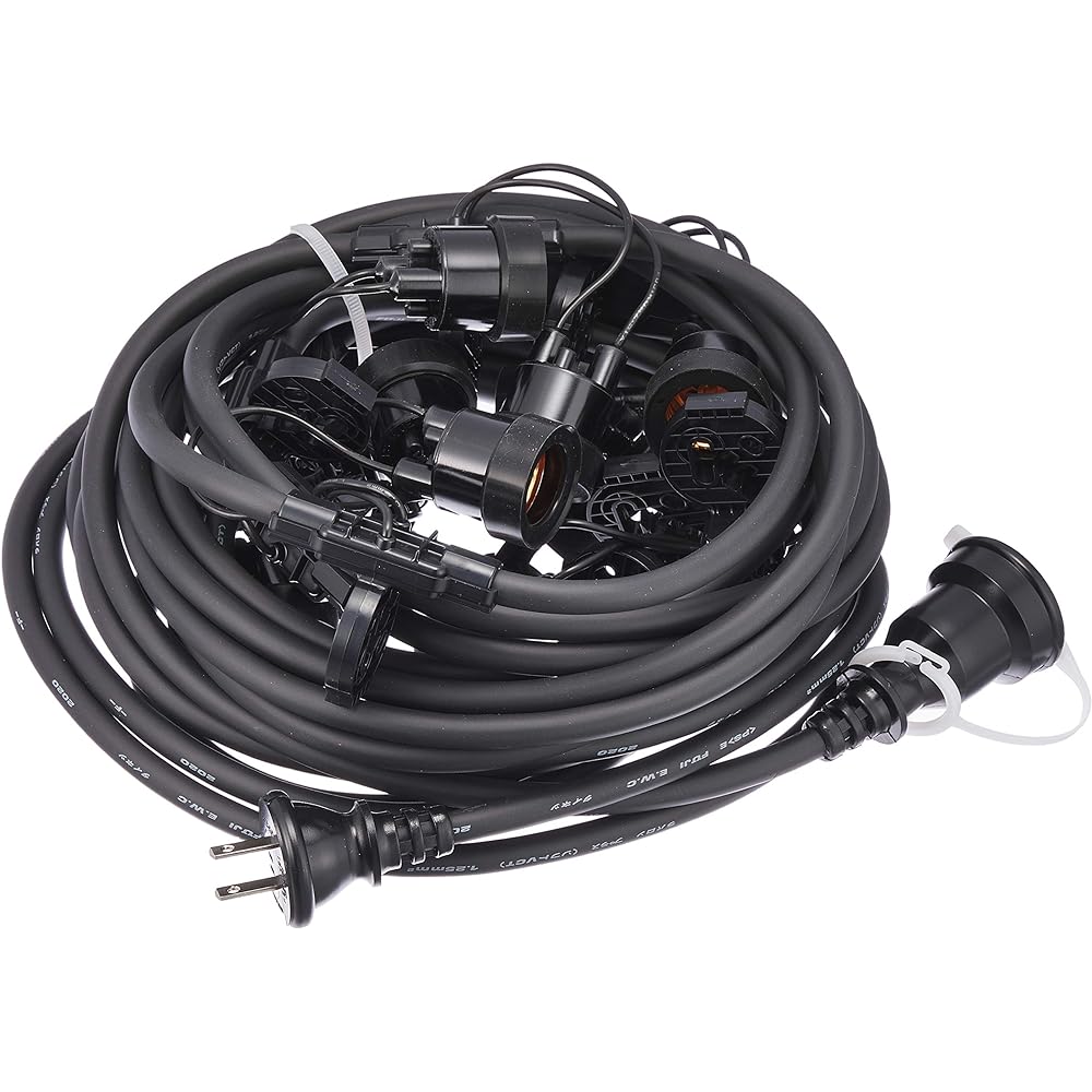 Hasegawa CCB10M-L10-P1 Lantern Cord Waterproof Type 10 Lights 1m Interval