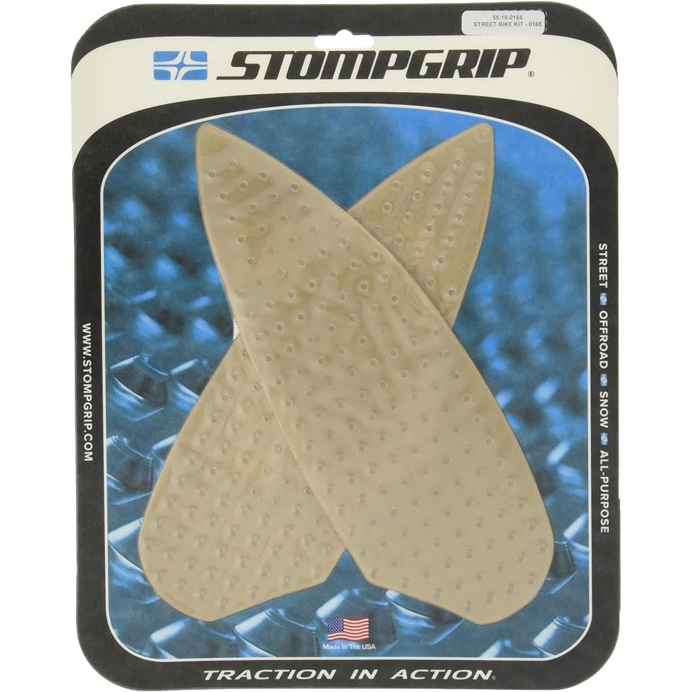 STOMPGRIP Traction Pad Tank Kit VOLCANO Clear S1000RR 19-20 55-10-0165