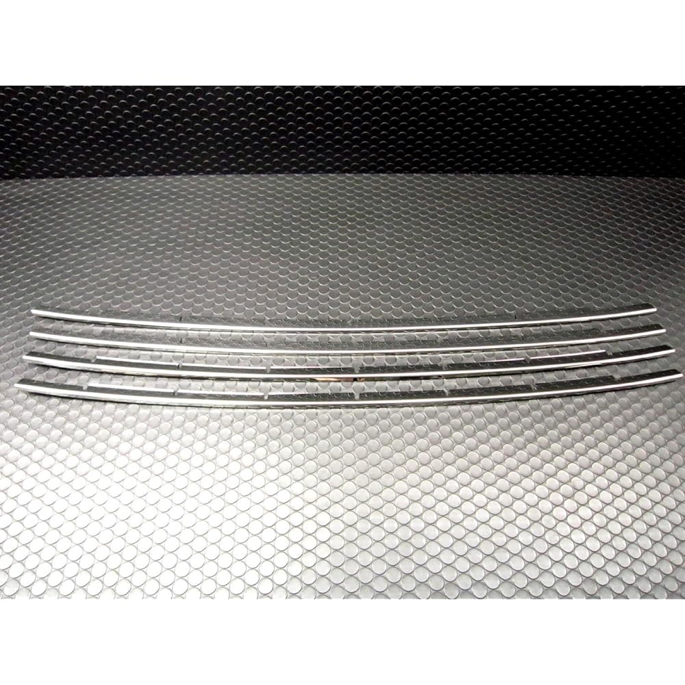 BRIGHTZ Prius α ZVW40W ZVW41W Early Stainless Steel Front Bumper Molding 4PC I Type [FBUM-MOL-033] Prius α Alpha Alpha Alpha Alpha 9007