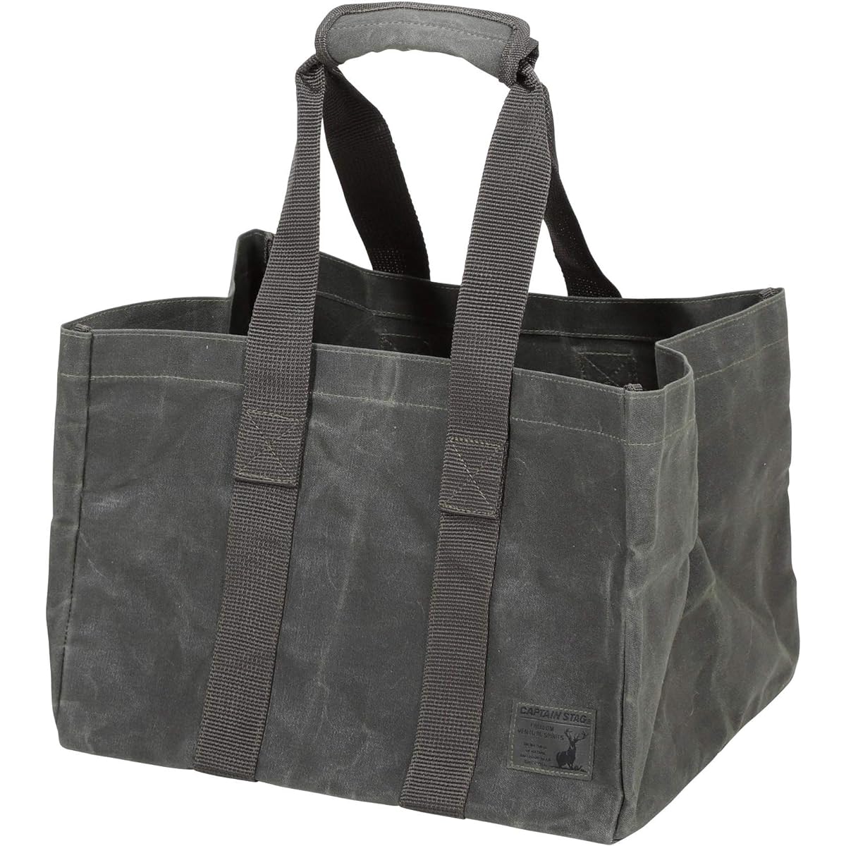 CAPTAIN STAG Outdoor Bag Container Tote Container Bag Storage Cotton Canvas Olive UL-2040/UL-2041