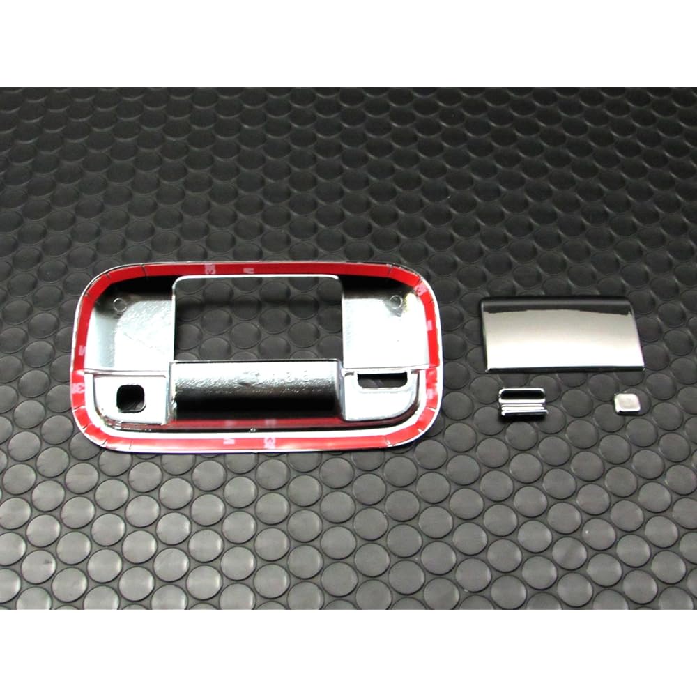 BRIGHTZ Hustler MR31S MR41S Plated Door Handle Cover Rear Hatch Knob Plate Set D Type [REA-DHC-010] Hustler MR MR31 31 15517