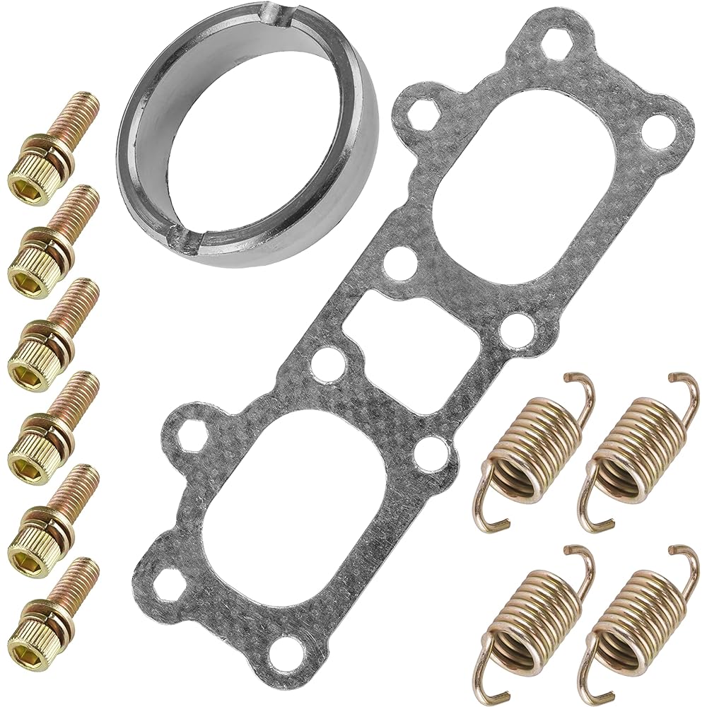 Caltric exhaust muffler gasket seal spring kit Polaris RZR XP/RZR XP 4 1000/2014