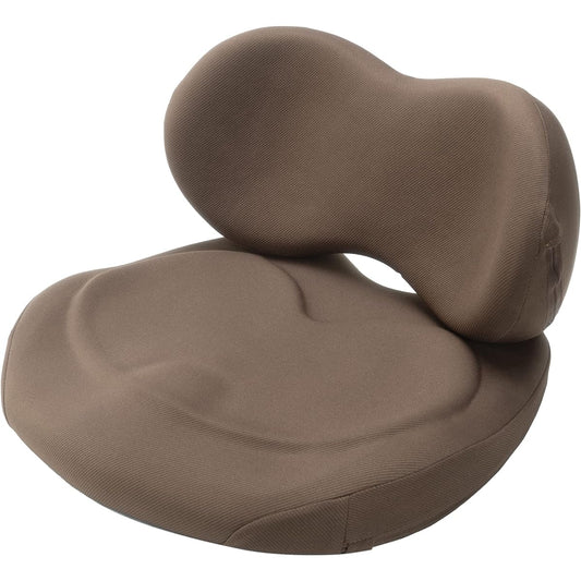 EXGEL Hug Comfy Brown HUG03 Cushion Made in Japan Pelvic Support Posture Urethane Chair Supplies Pelvic Support Cushion for Chairs