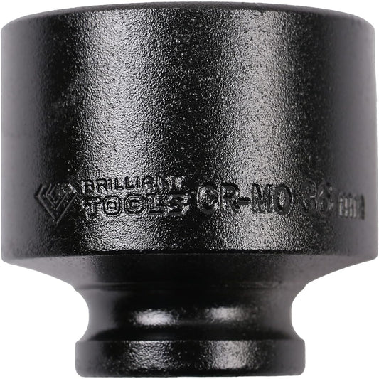 KS Tools 1/2" Impact 12 Point Socket 36mm Short BT022683