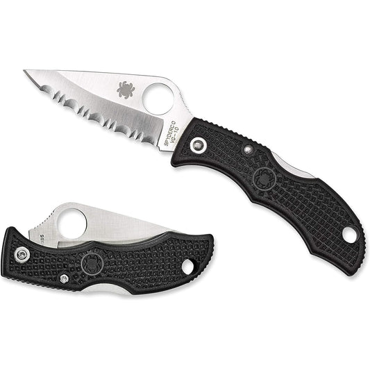 Spyderco Ladybug 3 VG-10 Black Wave Blade LBKS3