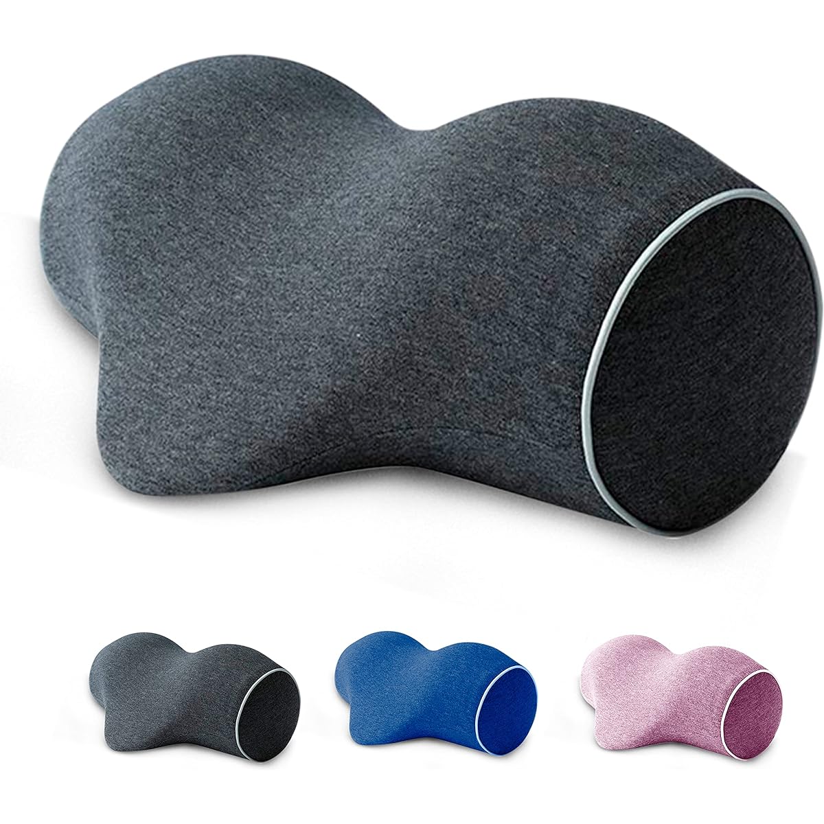 Neck Pillow Stretch Relax Neck Stretch Pillow Gift with Cover [Sendra Suans] (Gray)