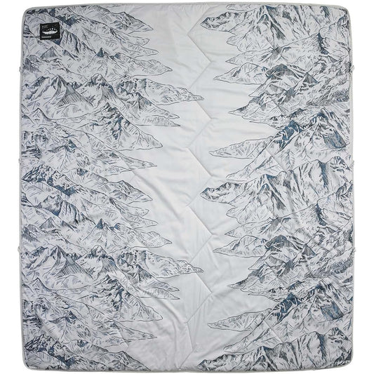 THERMAREST Outdoor Camping Blanket Argo Blanket Valley View 198 x 182 cm [Genuine Japanese Product] 30282