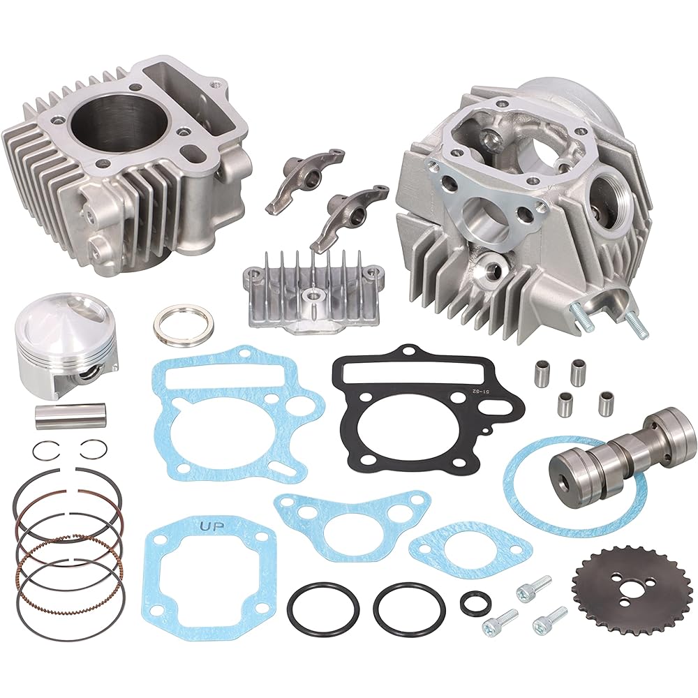KITACO STD-Type 2 Bore Up Kit 88cc Aluminum Cast Iron Sleeve Cylinder Monkey Gorilla Ducks (12V) Jazz Magna 50 Shary (AT not available) Super Cub 50 etc. 214-1123202